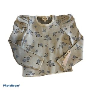 Kiss the stars floral top stretches boho